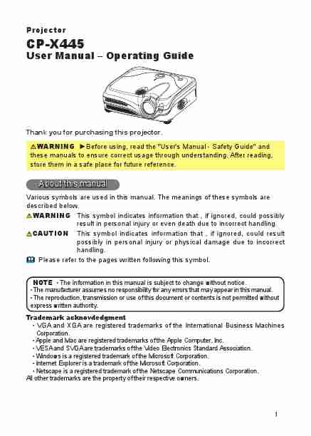 IBM Projector CP-X445-page_pdf